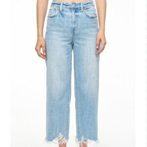 Pistola, High Rise Wide Leg Jeans